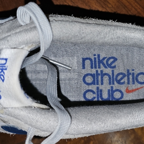 Nike Air Force 1 Low Athletic Club White Grey Size 7y or Womens size 7 - Picture 6 of 7